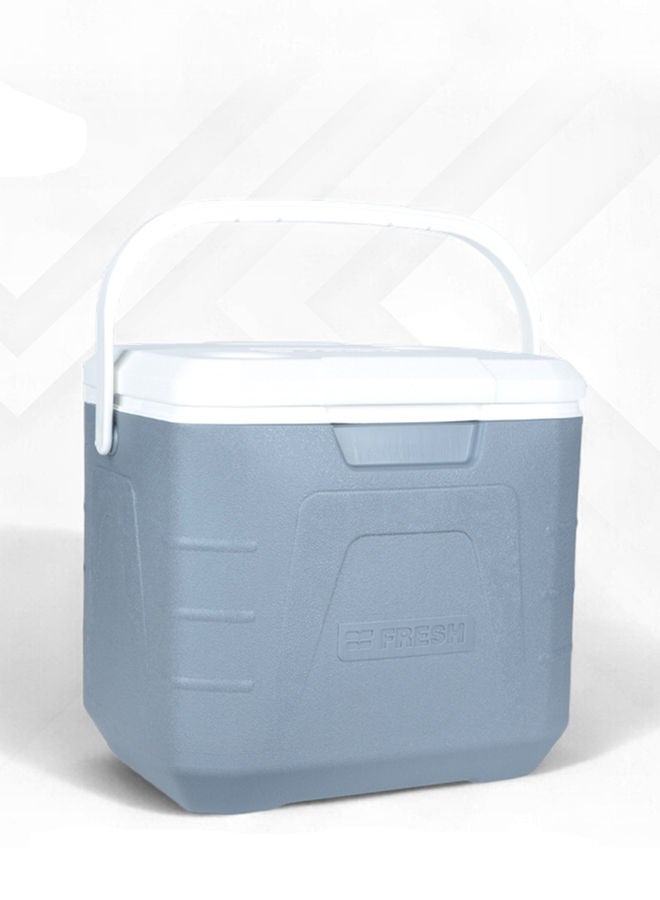 فريش صندوق تبريد بمقبض سعة 22 لتر رمادي/أبيض - Image 1