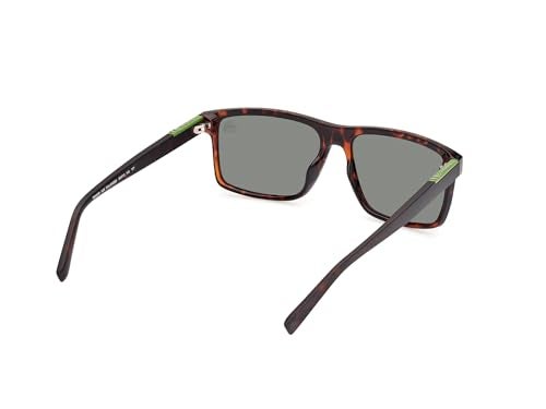 Timberland Men's Sunglasses, Dark Havana/Green Polarized - Image 5