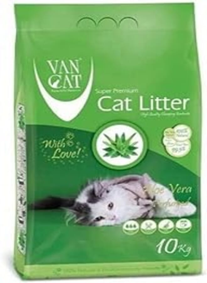 VAN CAT Van Cat White Clumping Bentonite Cat Litter Aloe Vera
