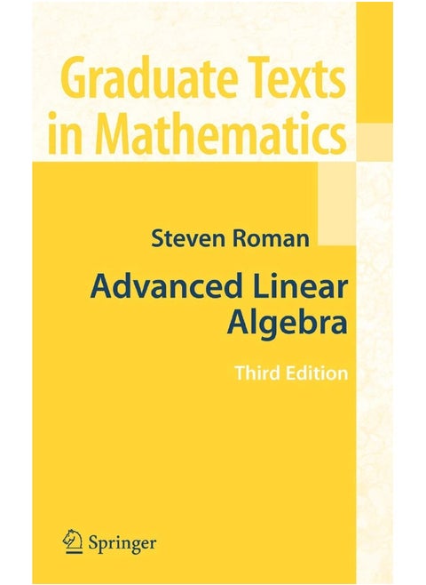 Advanced Linear Algebra