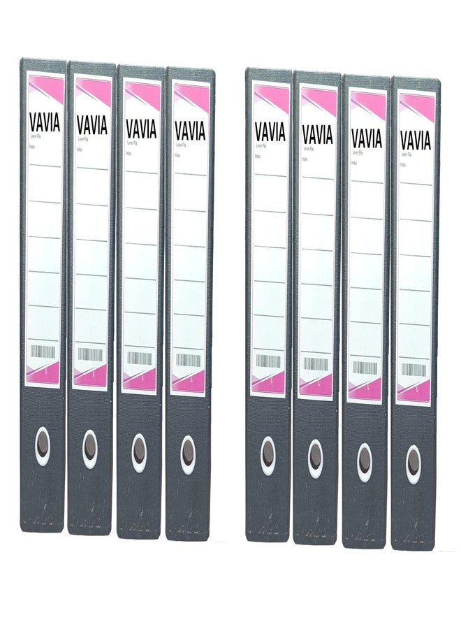 VAVIA Lever Arch Binder Box File Folder, A4 Size, Pack of 4, Multicolour (Single Colour 8 PSC) - Image 2
