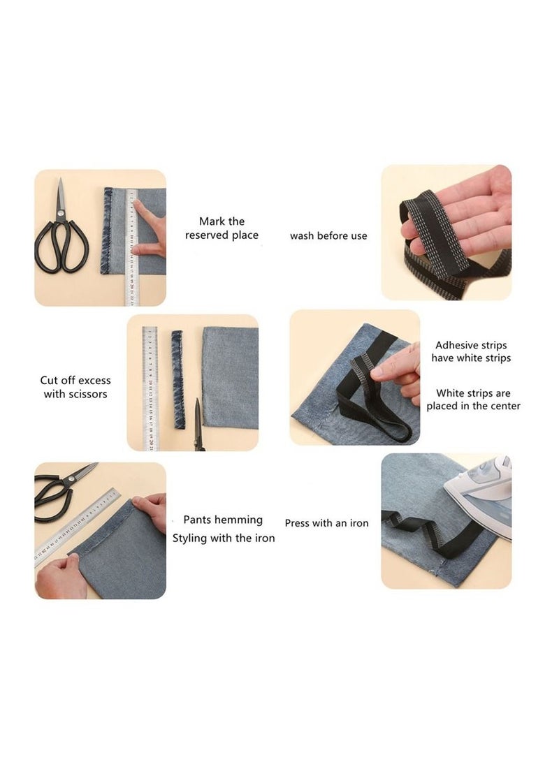 Pants Edge Shorten Self-Adhesive Tape for Trousers Legs Edge Shortening Tape - Image 2