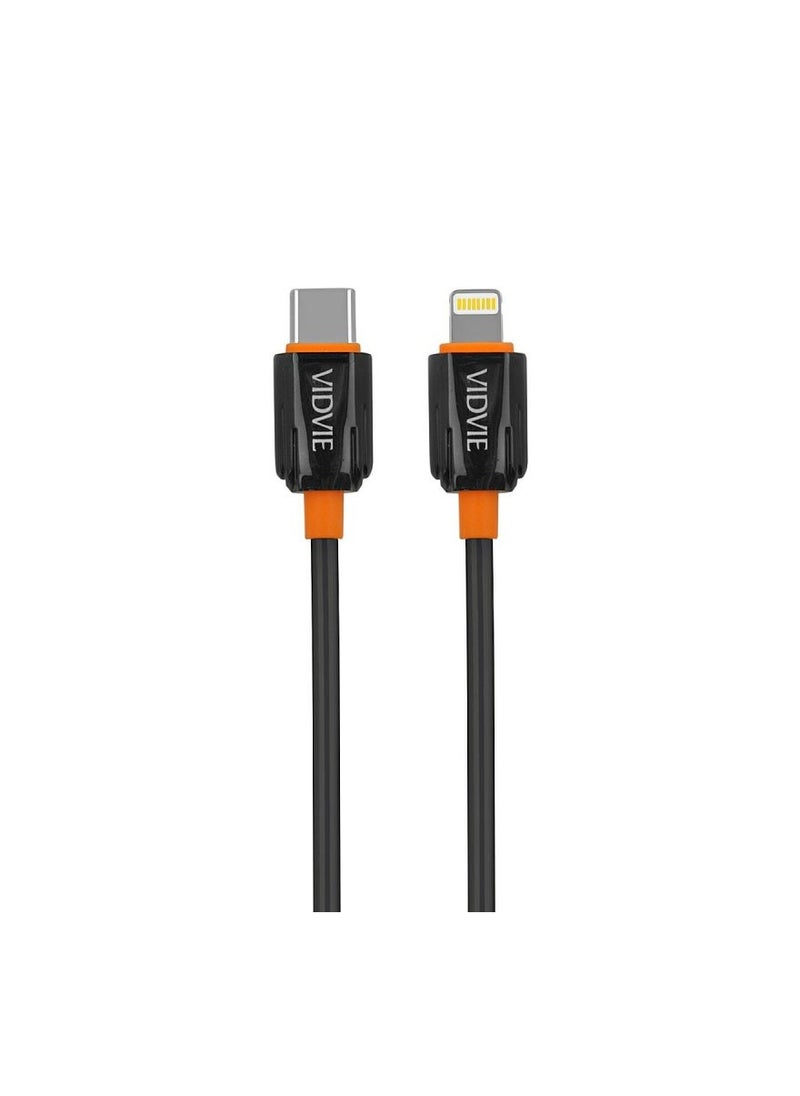 Vidvie Vidvie charger cable, Type C to Lightning, for data transfer and charging  - Image 1