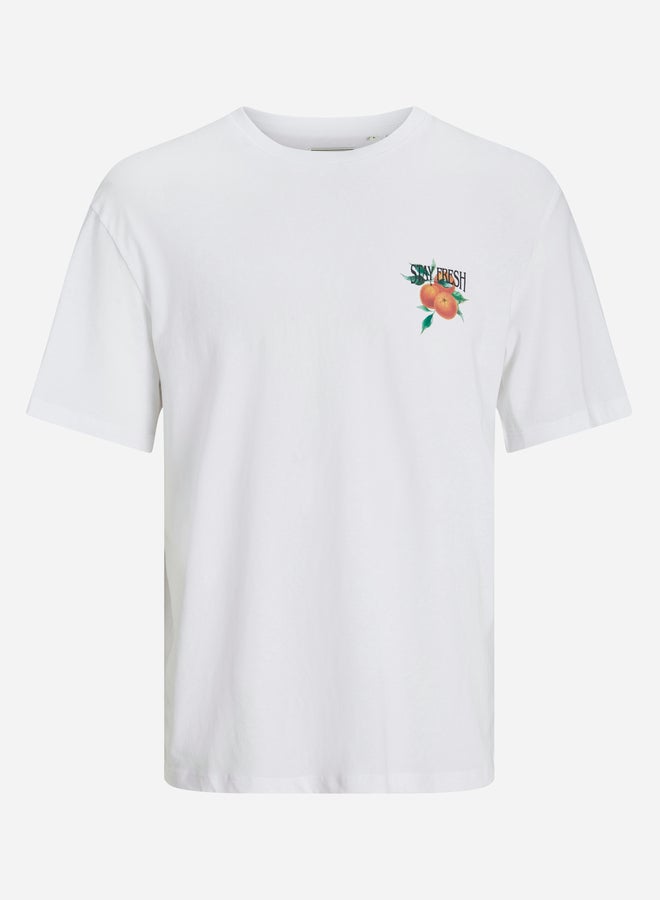 برودكت تيشيرت بأكمام قصيرة وطبعة جرافيك - Image 2