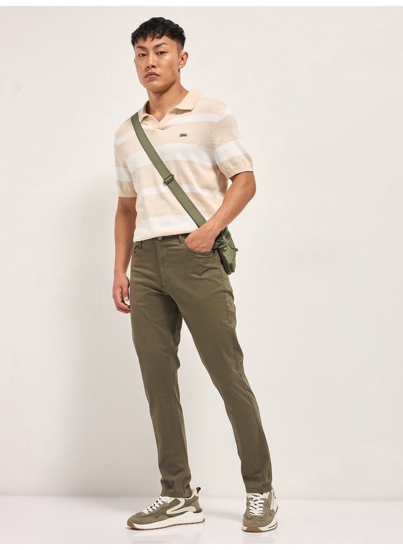 THE BEAR HOUSE Men’s trouser for everyday wear, smart, stylish and comfortable bottom wear for office, travel and casual outings, perfect choice to elevate your look for any occasion - Image 5