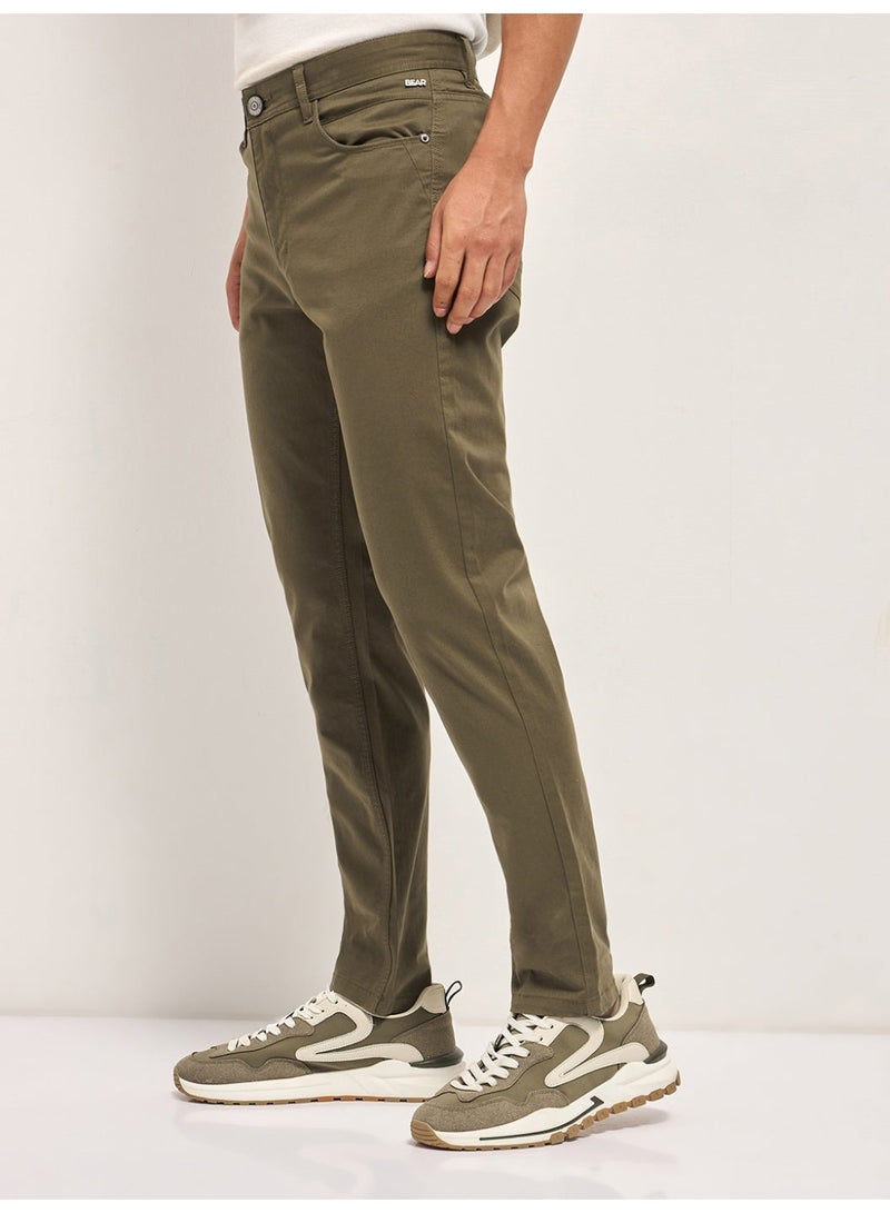 THE BEAR HOUSE Men’s trouser for everyday wear, smart, stylish and comfortable bottom wear for office, travel and casual outings, perfect choice to elevate your look for any occasion - Image 4