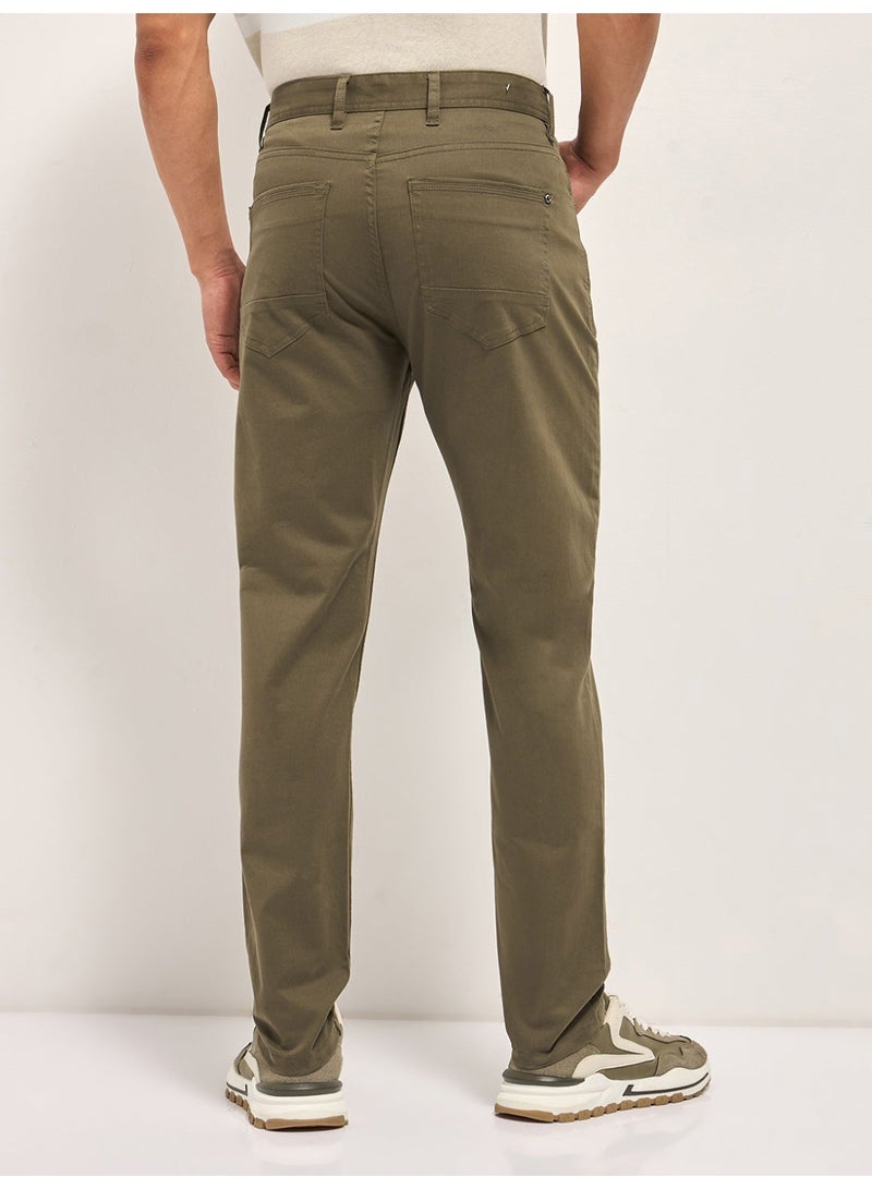 THE BEAR HOUSE Men’s trouser for everyday wear, smart, stylish and comfortable bottom wear for office, travel and casual outings, perfect choice to elevate your look for any occasion - Image 3
