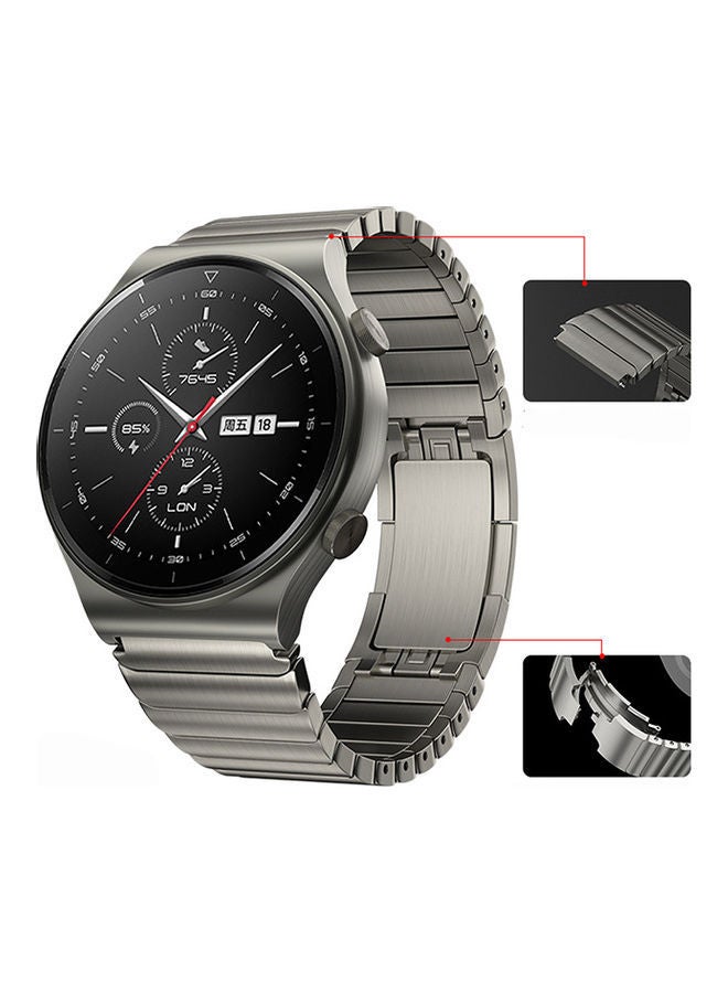 NIBEMINENT Replacement Band For Huawei GT2 Pro Grey - Image 2