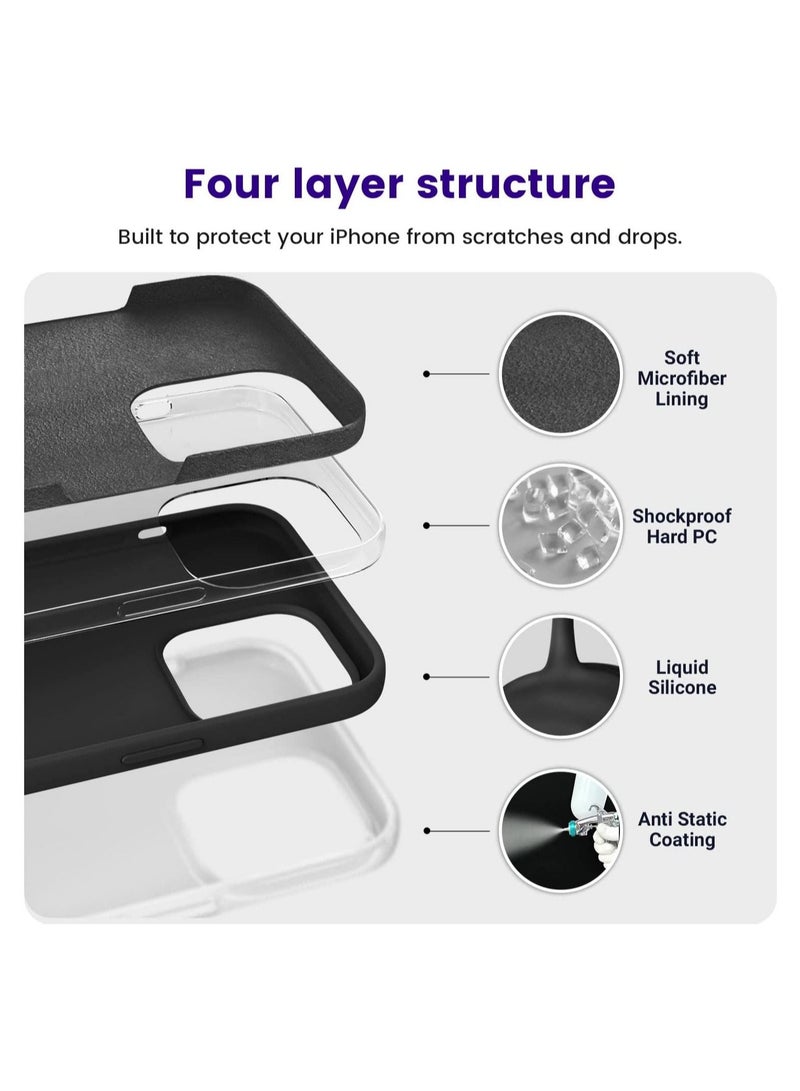 Designed for iPhone 14 Pro Max Case, Silicone Shockproof Slim Thin Phone Case for iPhone 14 Pro Max 6.7 inch - Image 2