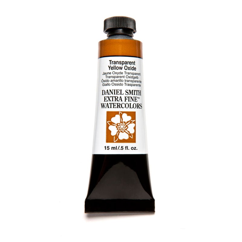 Daniel Smith Extra Fine Watercolor Paint 15ml Tube Transparent Yellow Oxide 284600131 05 Fl Oz Pack of 1