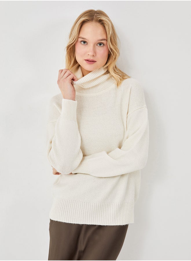 LC WAIKIKI Turtleneck Women's Knitwear Sweater  - Image 1