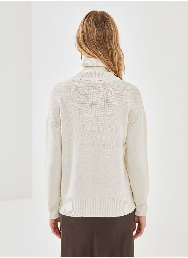Turtleneck Women's Knitwear Sweater - pzsku/Z2FB8854CF6110C4A0A97Z/45/_/1735652067/b5432ebf-2dc5-4a81-b7ce-9e7520184e61