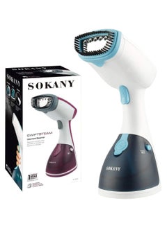 sokany Sokany 1200W Handheld Steamer, 250mm Capacity, Heats up in 30 Seconds, 6 Minutes Continuous Steam, Wrinkle-Free Results for Any Fabric, AJ-2205 - Multicolor (1 Year Warranty)  - Image 1