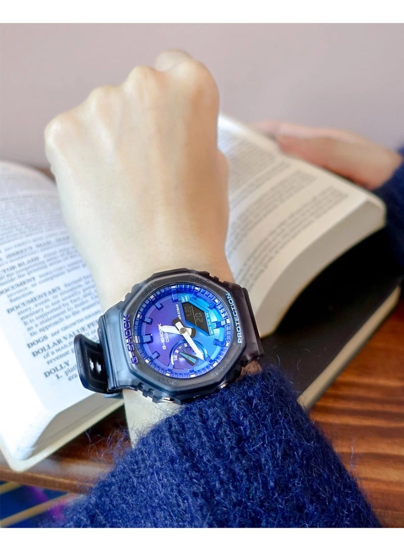 كاسيو GA-2100FLS-8A2 جي شوك أنالوج-رقمي سلسلة 2100 - Image 3