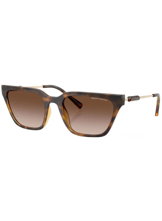 Armani Exchange Full Rimmed Irregular Sunglasses 0AX4158S - Image 1