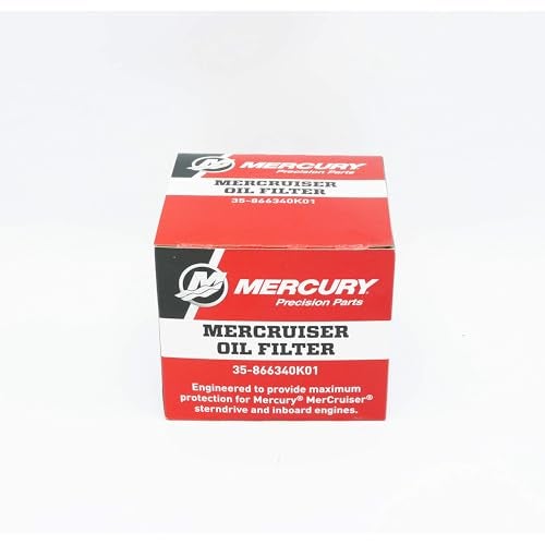 MERCURY Marine Mercruiser Oil Filter 3.0L 4.3L V6 5.7 350 V8 35-866340K01 - Image 4