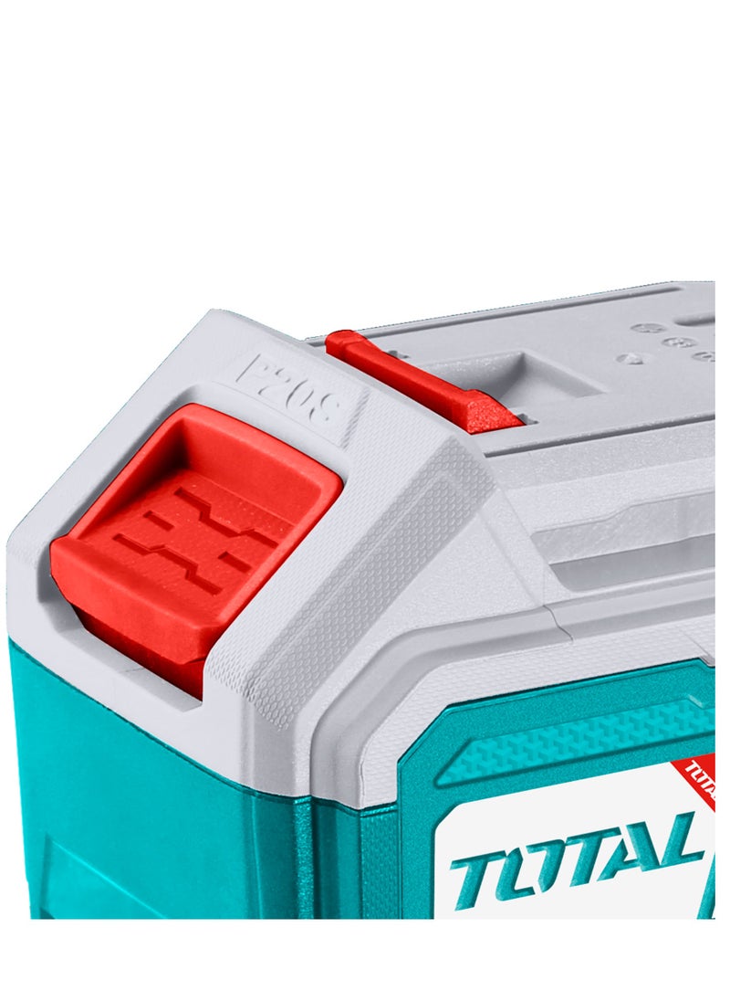 TOTAL Total 20V Lithium-Ion 4.0Ah Battery Pack with LED Indicator | Compatible with P20S Tools | Universal 20V Battery for Multiple Tools  - Image 4