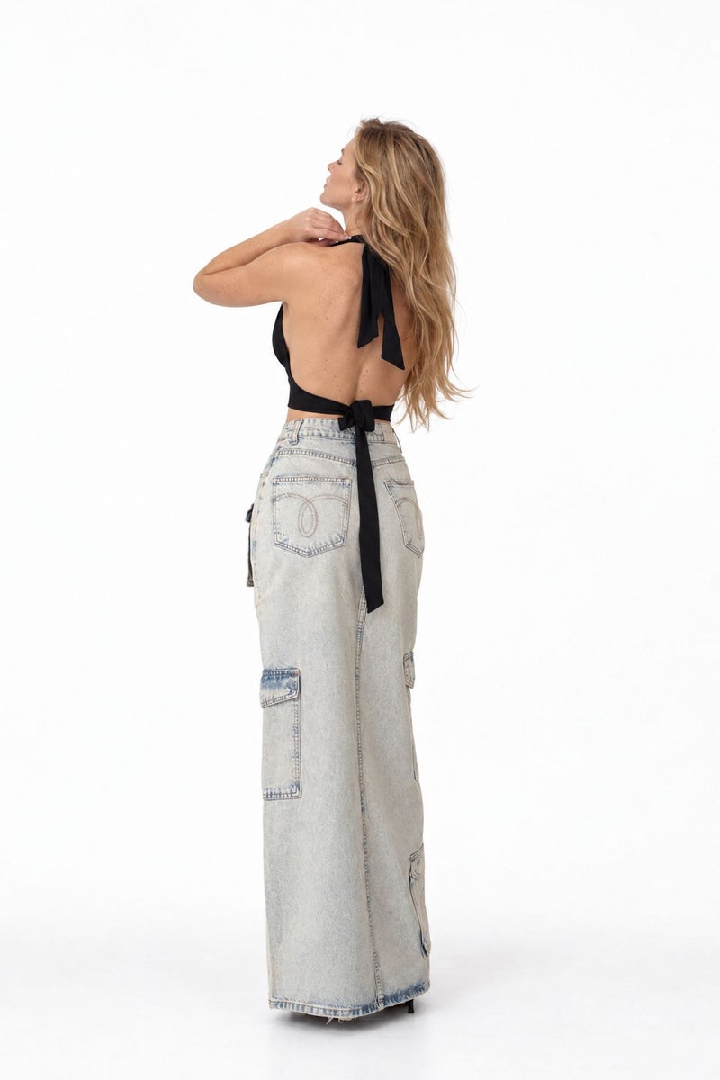 SQUALO Cotton Skirt - Image 3