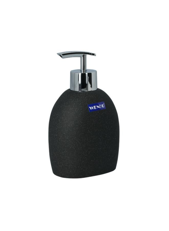 Wenko Puro Soap Dispenser Anthracite And Silver - Image 2