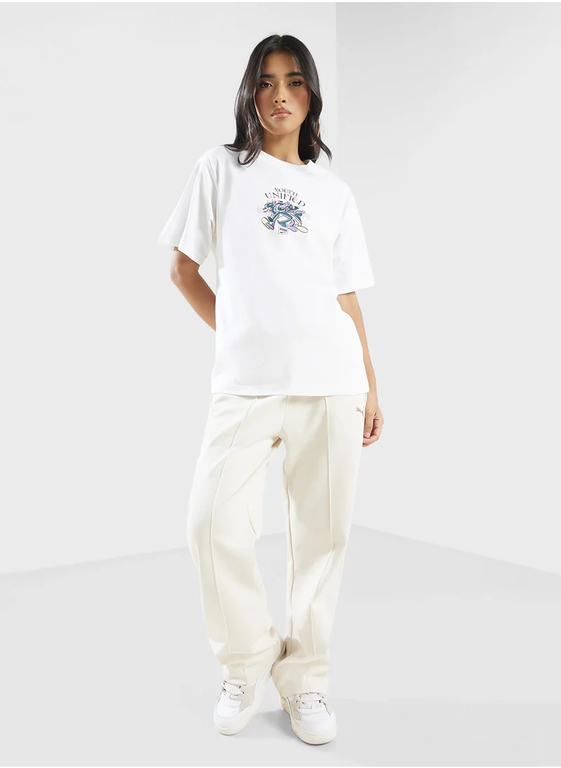 PUMA Downtown Relaxed Graphic T-Shirt
