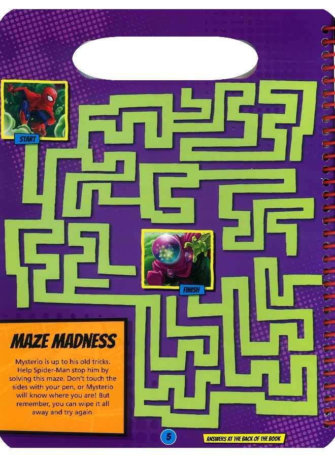 مارفل سبايدر مان - أنشطة قابلة للمسح (بما في ذلك القلم) - Image 5