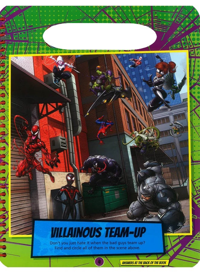 مارفل سبايدر مان - أنشطة قابلة للمسح (بما في ذلك القلم) - Image 4