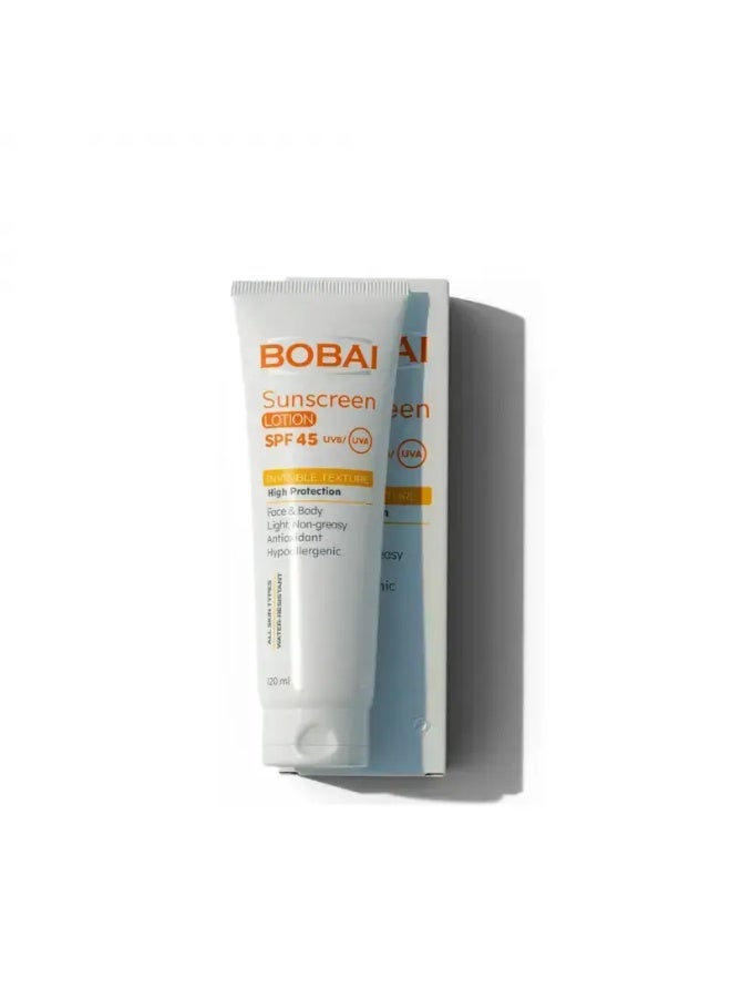 Bobai Sunscreen SPF 45 Lotion 120 ml