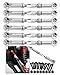 ARRCat Upgrade Parts Turnbuckles Camber Links for 110 Slash 2WD 4X4Rustler 2WD 4X4Hoss 2WD 4X4Stampede 2WD 4X4 RC Truck Aluminum Adjustable TurnbucklesReplace 3644 3745 1935Silver - Image 2