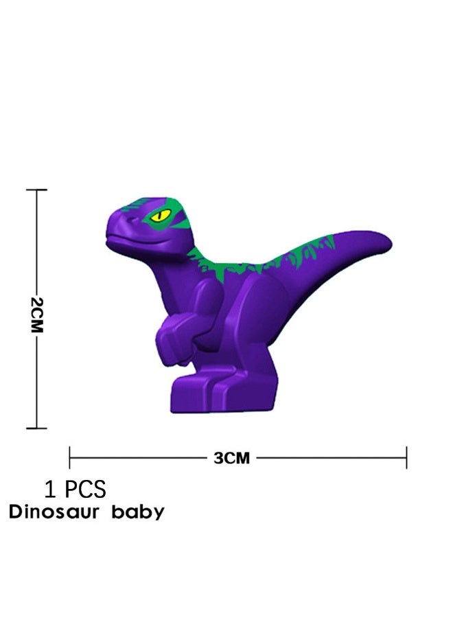 نيبمينينت مجموعة كتل الديناصورات المصغرة من العصر الجوراسي