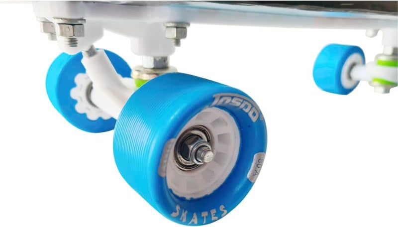 JASPO Skateboard Hurricane wooden skateboard 27"x7" Blue - Image 5