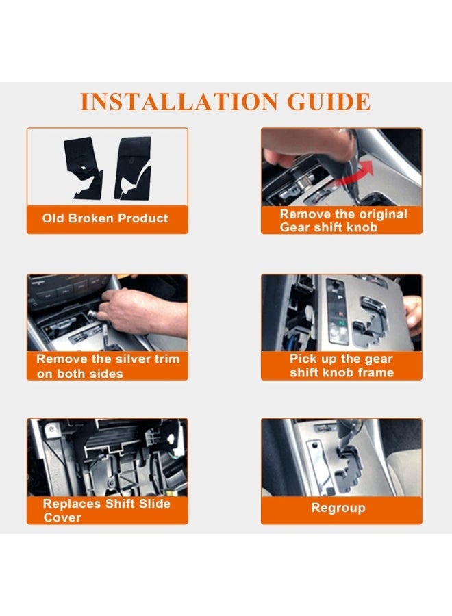 Shift Slider Center Console Slide Cover Compatible for Lexus IS250 IS350 2005-2013 - Image 5