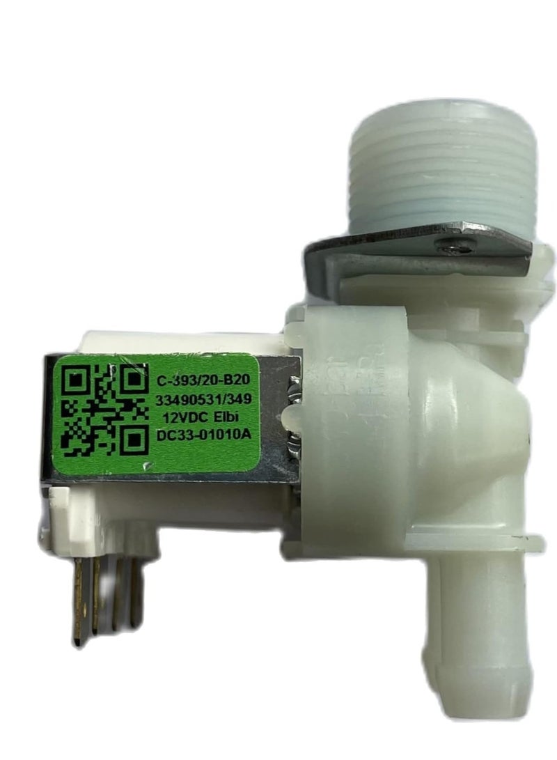 Washing Machine Water Inlet Valve DC12V DC33-01010A 33490531  - Image 1