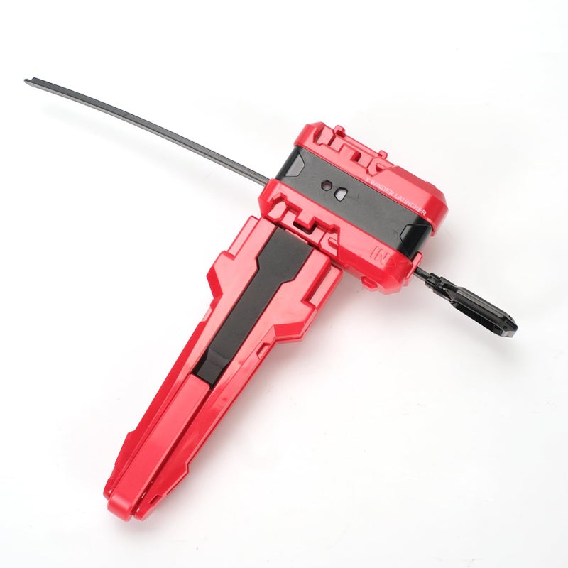 AIBREAY X Winder Launcher, with X Grip for Easy Control, Battling Gyro Accessories(Red) - Image 1
