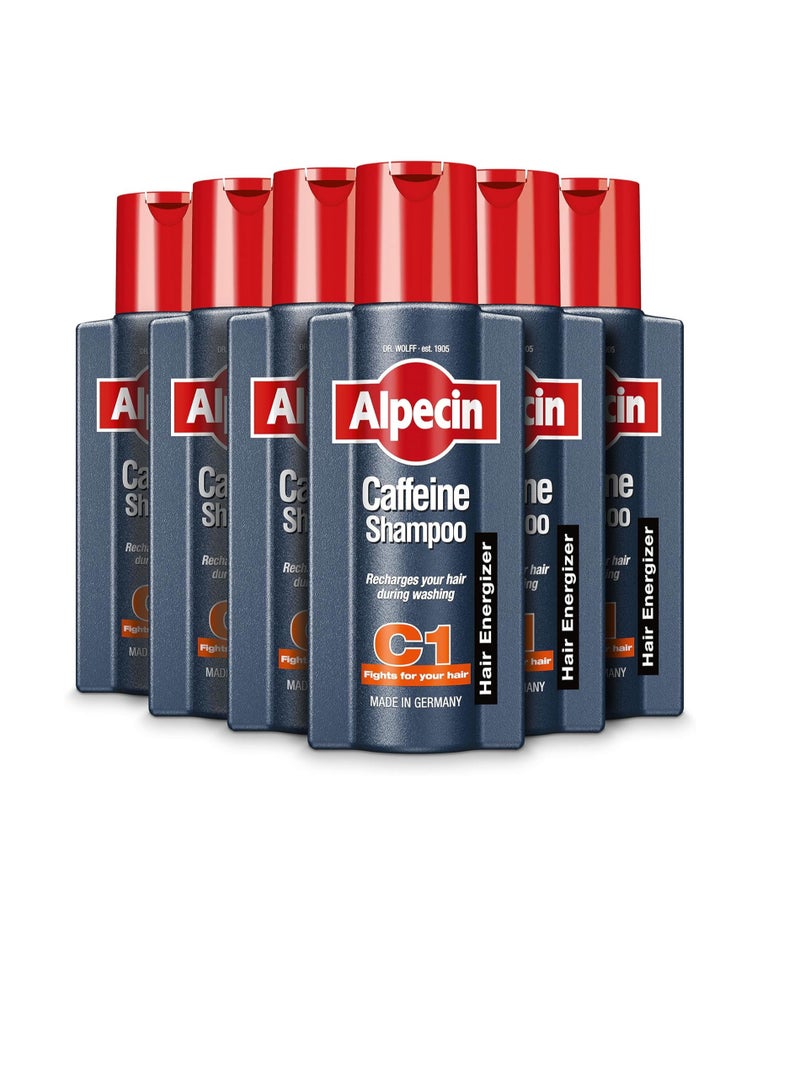 Alpecin Alpecin Caffeine Shampoo 250 ml - Pack of 6 - Image 1