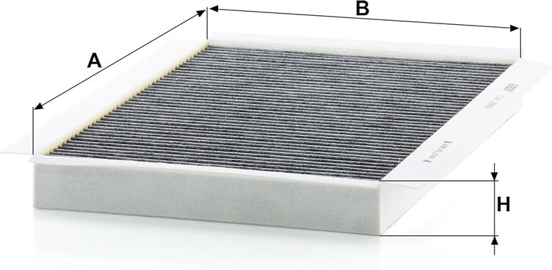 MANN FILTER MANN-FILTER CUK 3569 Cabin Filter with Activated Charcoal - Image 3