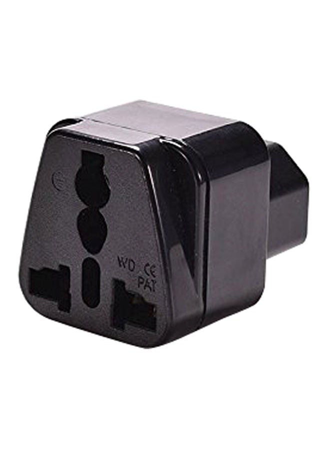 NIBEMINENT UPS C14 to Universal Female Socket Power Adapter AC Plug black - Image 5