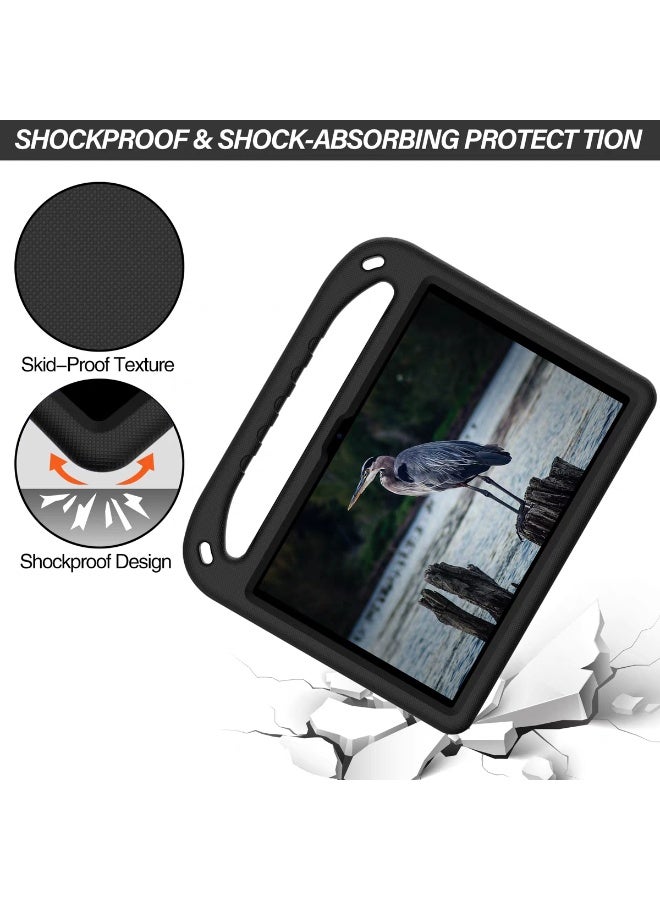 Suitable for Honor Pad X8a 11.0-inch 2024 compatible housing, lightweight EVA child friendly shock and drop resistant protective case with handle and hidden bracket cover - Image 4