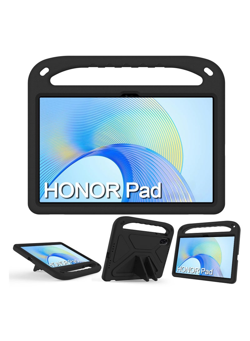 Suitable for Honor Pad X8a 11.0-inch 2024 compatible housing, lightweight EVA child friendly shock and drop resistant protective case with handle and hidden bracket cover - Image 1
