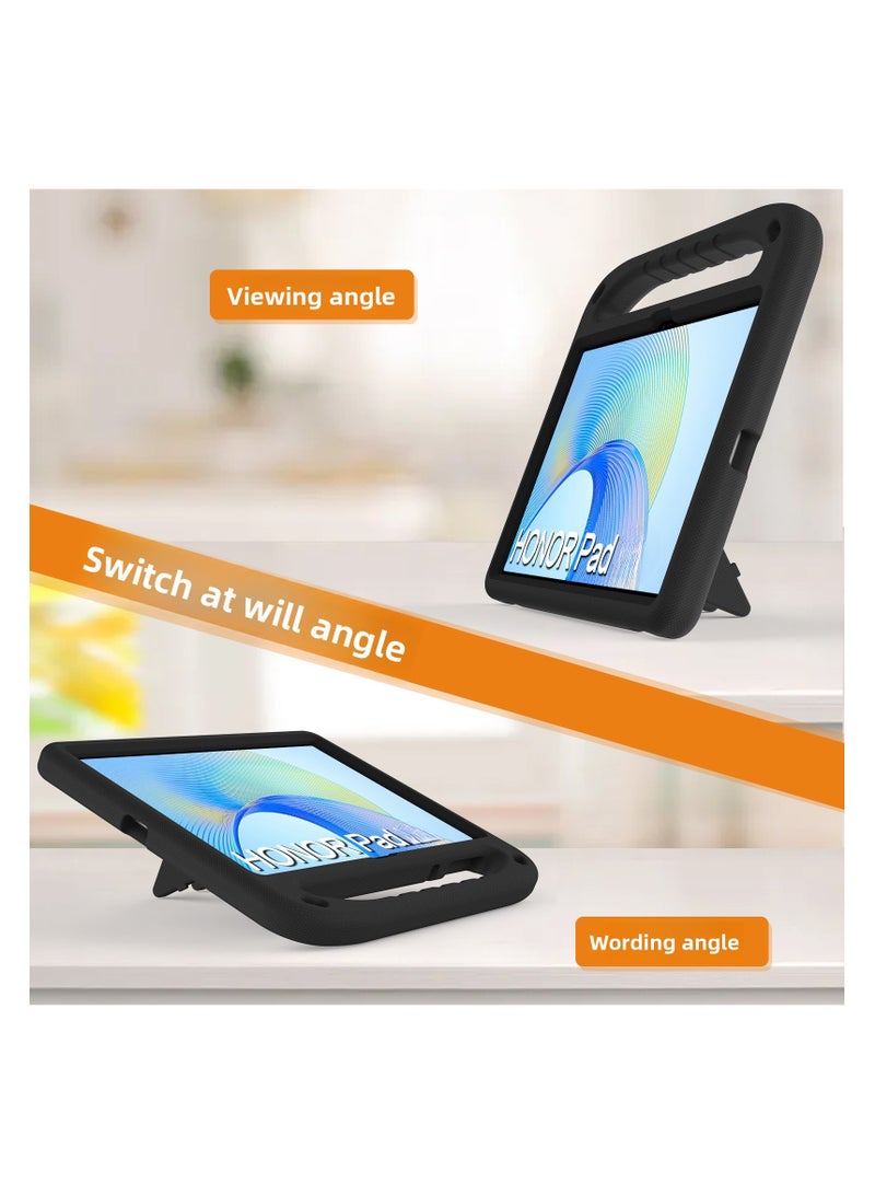 Suitable for Honor Pad X8a 11.0-inch 2024 compatible housing, lightweight EVA child friendly shock and drop resistant protective case with handle and hidden bracket cover - Image 5