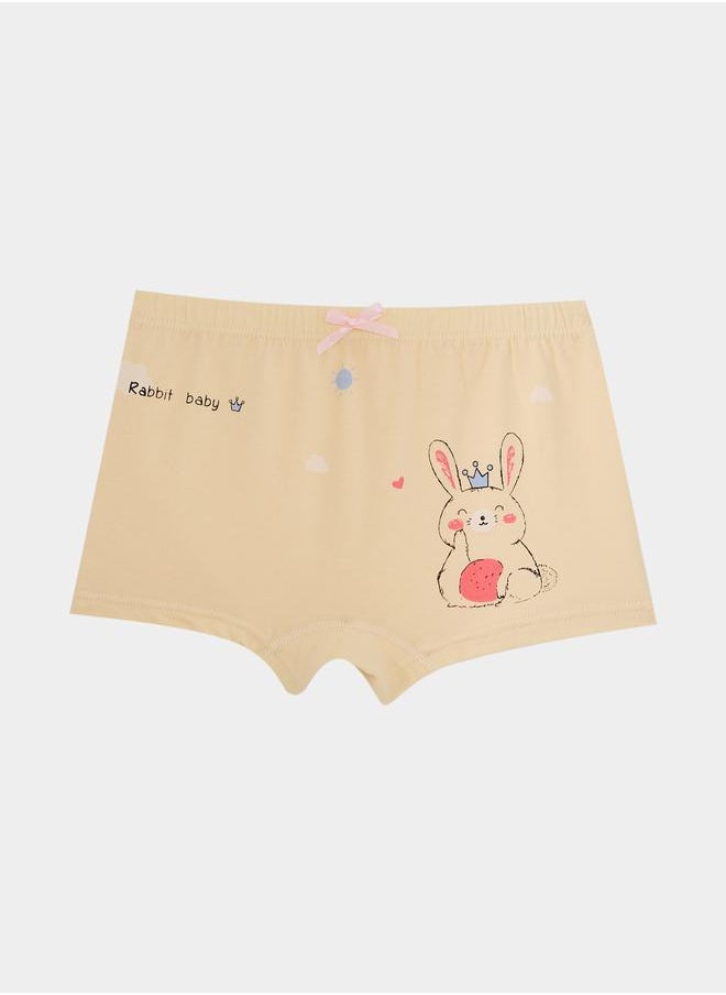 Styli Pack of 4 - Cutie Cat Print Briefs  - Image 5