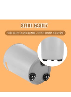 Y&D 16 Pcs Mini Sticky Pulley, Self Adhesive Caster Wheels 360 Degree Rotation Swivel Roller Pulley Tiny for Toy Car Storage Box Shoe Racks Trash Can DIY, Black  - Image 5