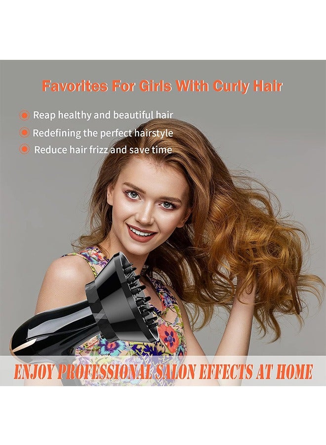 Garlo Universal Hair Diffuser,Hair Dryer Diffuser for Curly Wave and Natural Hair, Diffuser Attachment for Hair Dryer,Diffuser Hair Dryer Attachment,Blow Dryer Diffuser Adjustable from 3.5cm to 7.8cm. - Image 3