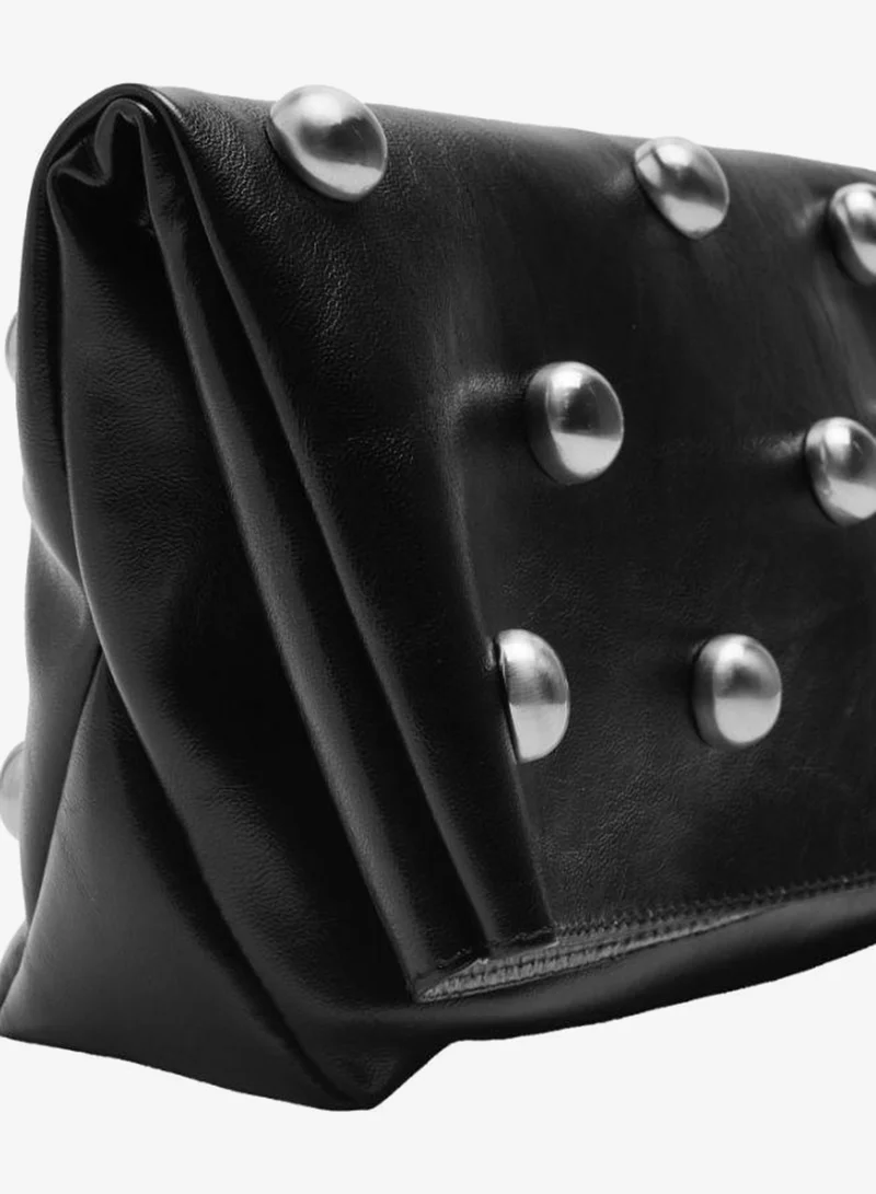 PARFOIS Handbag With Spheres And Flap