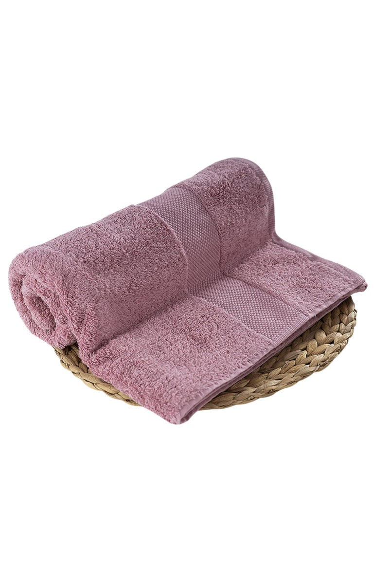 Jacquar Dina Bath Towel 100% Egyptian Cotton Ultra Soft Premium Quality Size 100x50 cm - Image 1