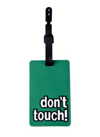 Luggage Tag with Name ID Card, Personalized Identifier ID Labels, Flexible PVC Travel Tags, Secure Travel Luggage Labels for Baggage Identity, Suitcase Tag  – "DON'T TOUCH" Text, Green - pzsku/Z2FBA9BE60ABBCCCED4F1Z/45/_/1725953333/a81dc64a-8423-4b3c-b655-02e769a6ac64