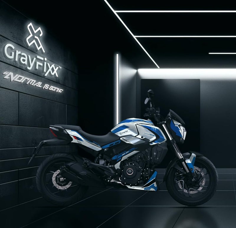 Grayfixx Full Body Graphics for Dominar 250 | Dominar 400 Full Body Sticker - Image 2