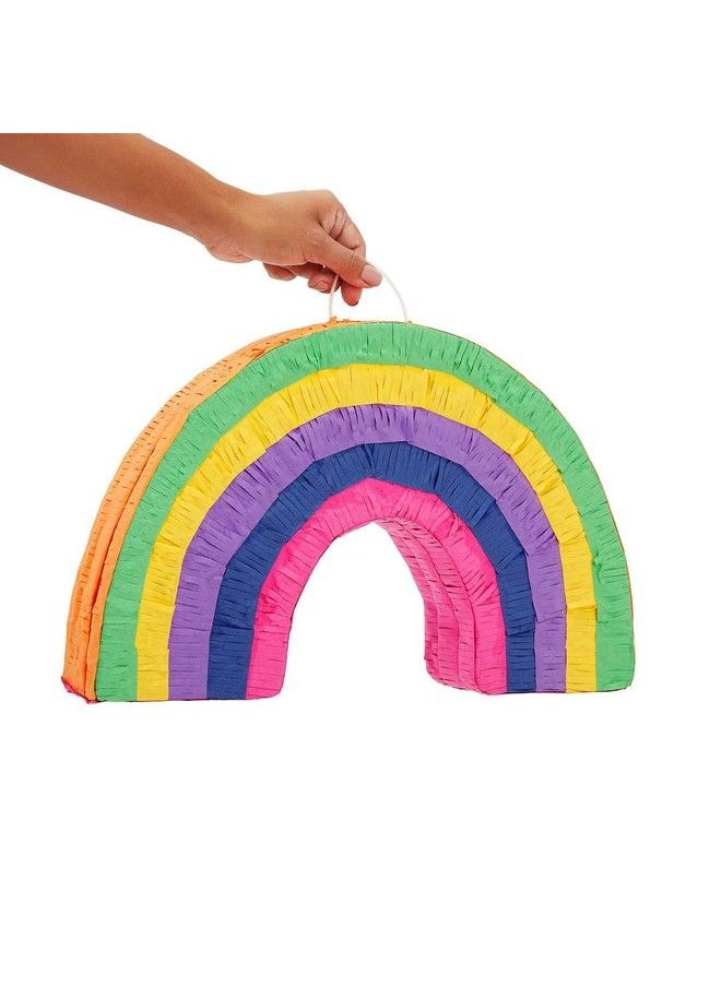 Blue Panda Rainbow Pinata For Pride Rainbow Colored Party Decorations Birthday Party School Party Baby Shower Gender Reveal Supplies For Kids And Adults (Small 17 X 10 X 3 Inches)  - Image 4