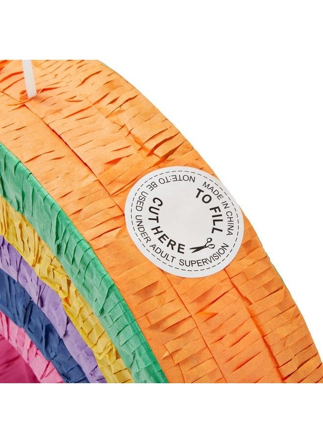 Blue Panda Rainbow Pinata For Pride Rainbow Colored Party Decorations Birthday Party School Party Baby Shower Gender Reveal Supplies For Kids And Adults (Small 17 X 10 X 3 Inches)  - Image 5