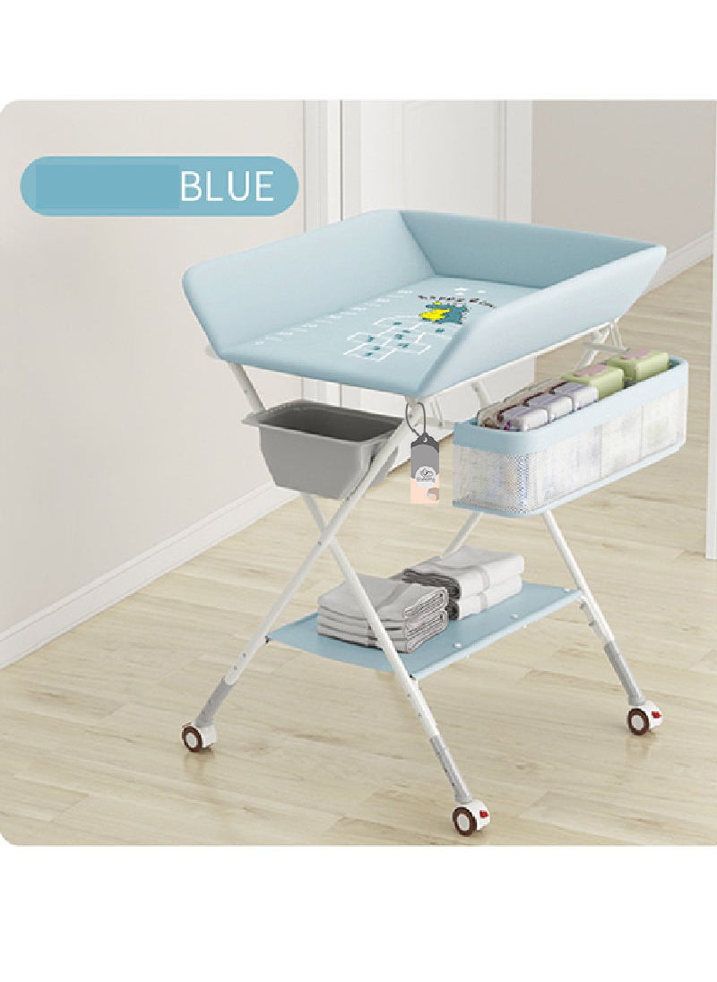 MaBaby - Portable Foldable Baby Diaper Changing Table with Wheels - Image 1