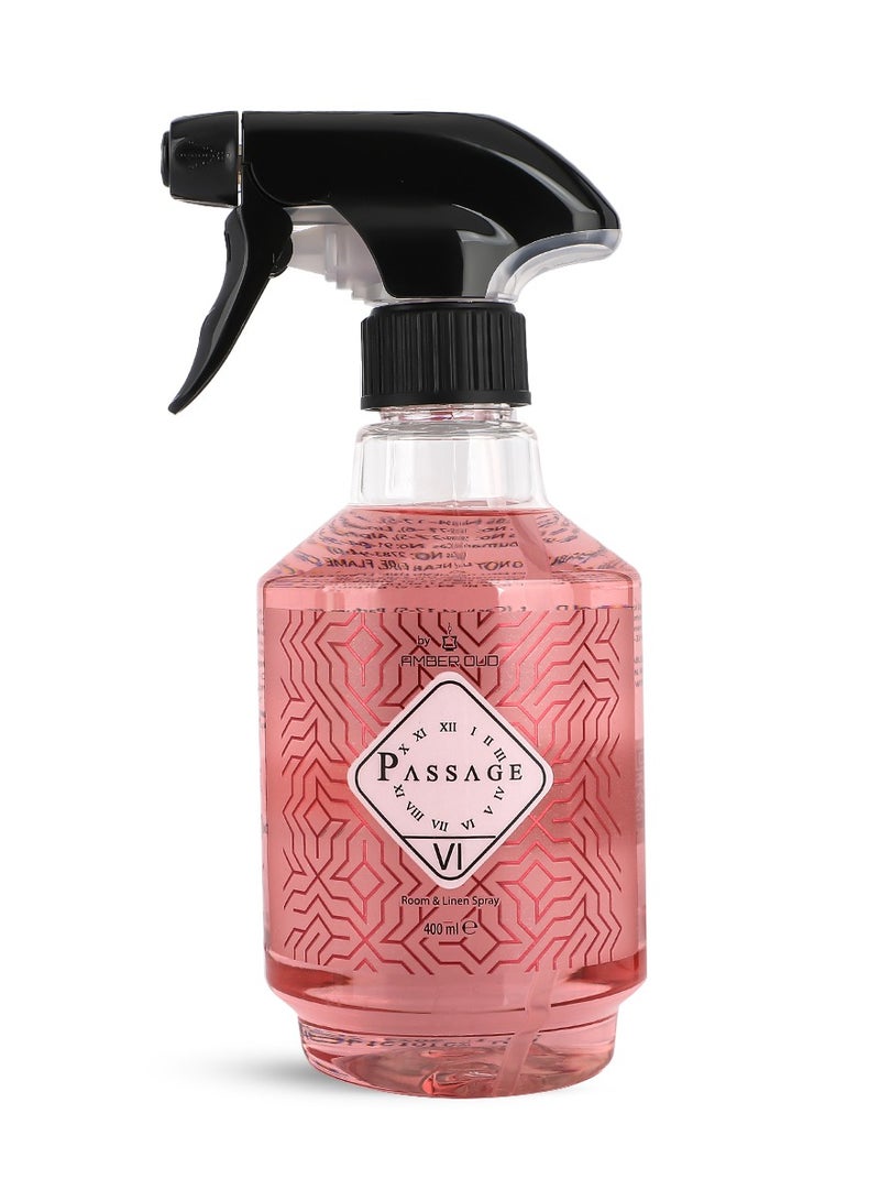باسيدج سبراي معطر جو باساج 400 مل | مثالي للمنزل، الغرفة، المكتب، الكتان | نضارة طويلة الأمد  VI - Image 1
